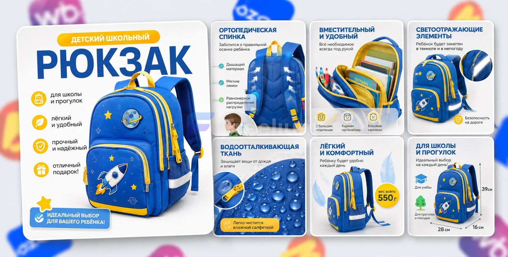 Изображение 3 услуги Создам 7 продающих карточек товара для маркетплейсов